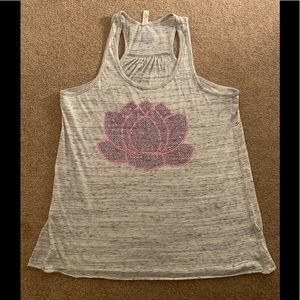 Grey workout tank